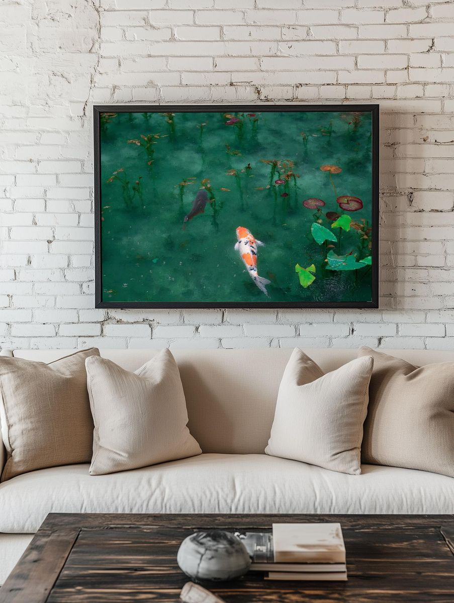 Japanese Koi. room preview