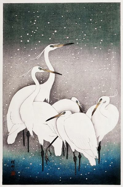 Group Egrets (1925 - 1936).