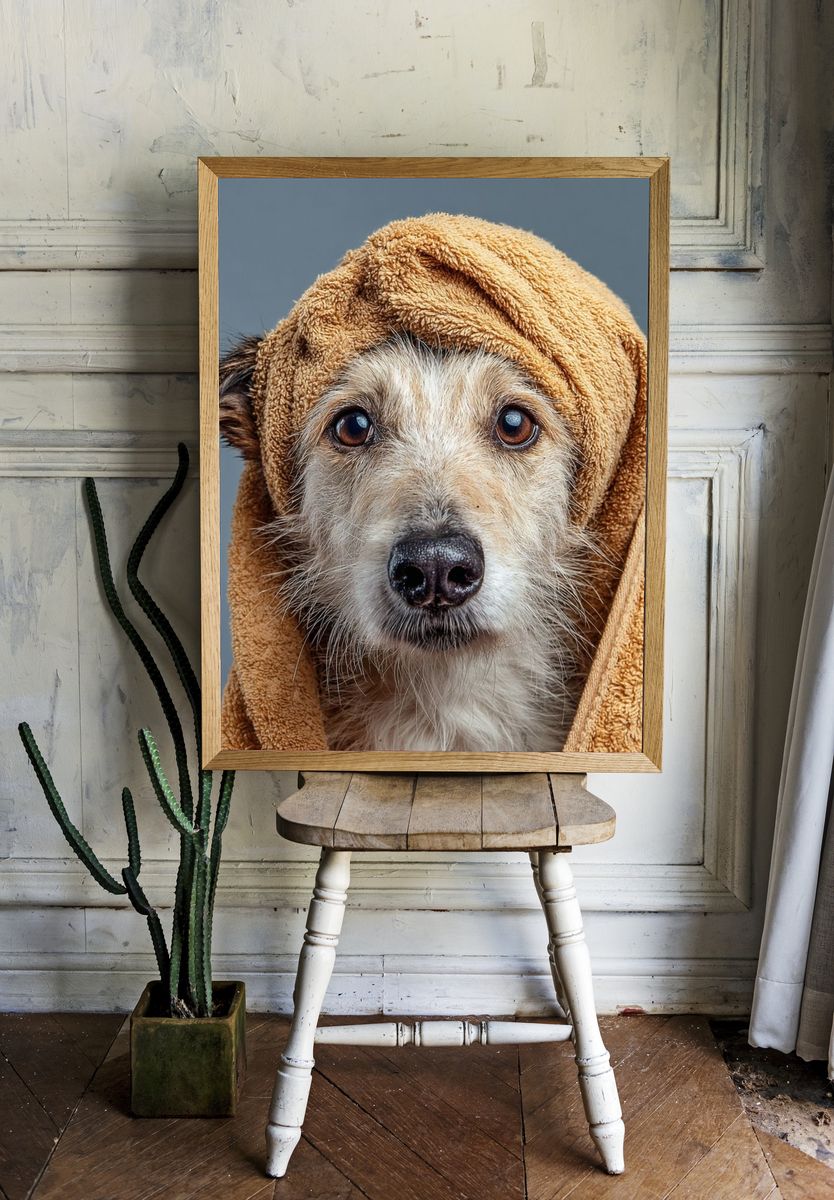 Dog Portrait Photography Poster. room preview