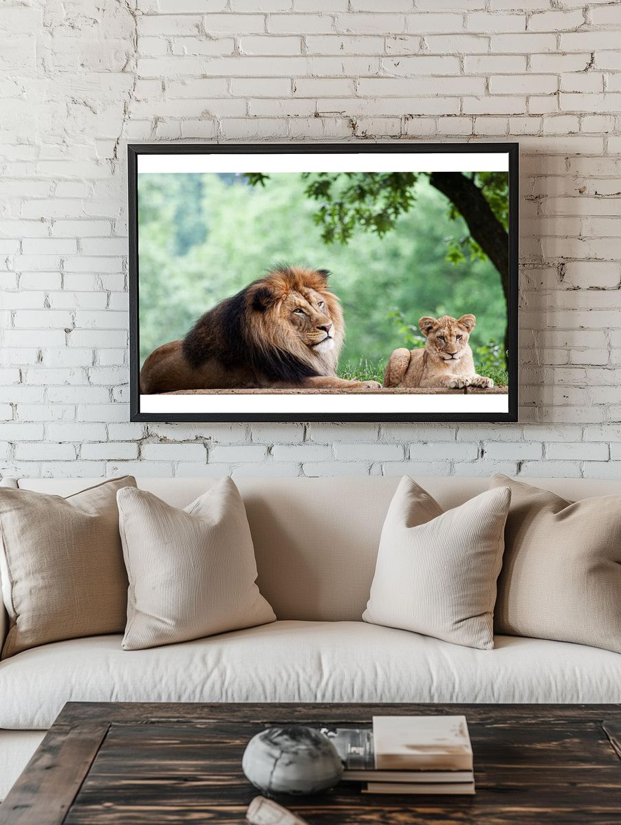 African Lion (2011) Mehgan Murphy. room preview