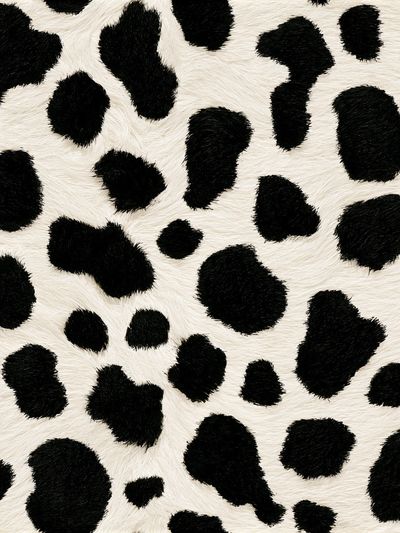 Cow Print Texture Poster.