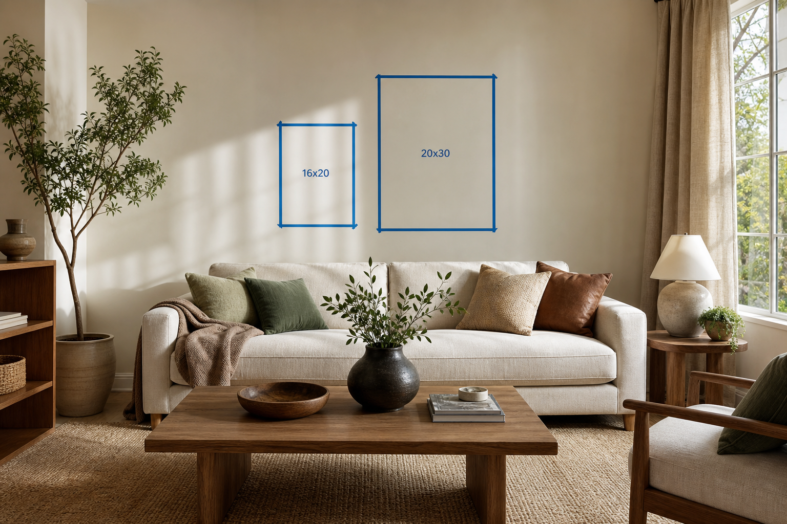 16x20 vs 20x30: How to Choose the Right Poster Size