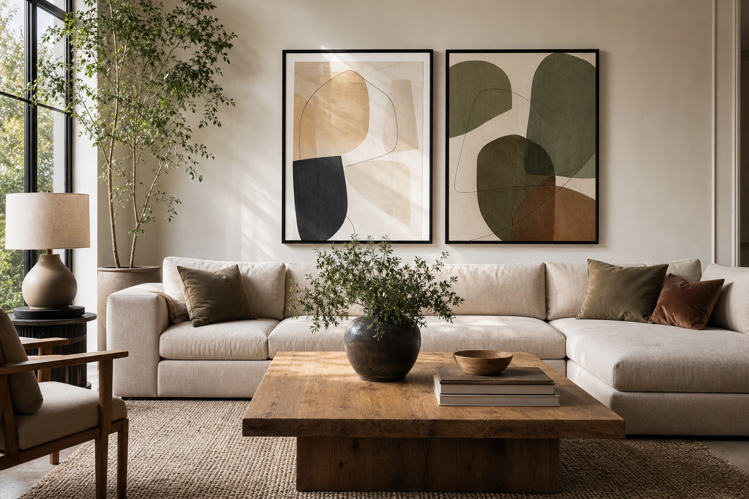 How to Style Abstract Art Poster Prints at Home