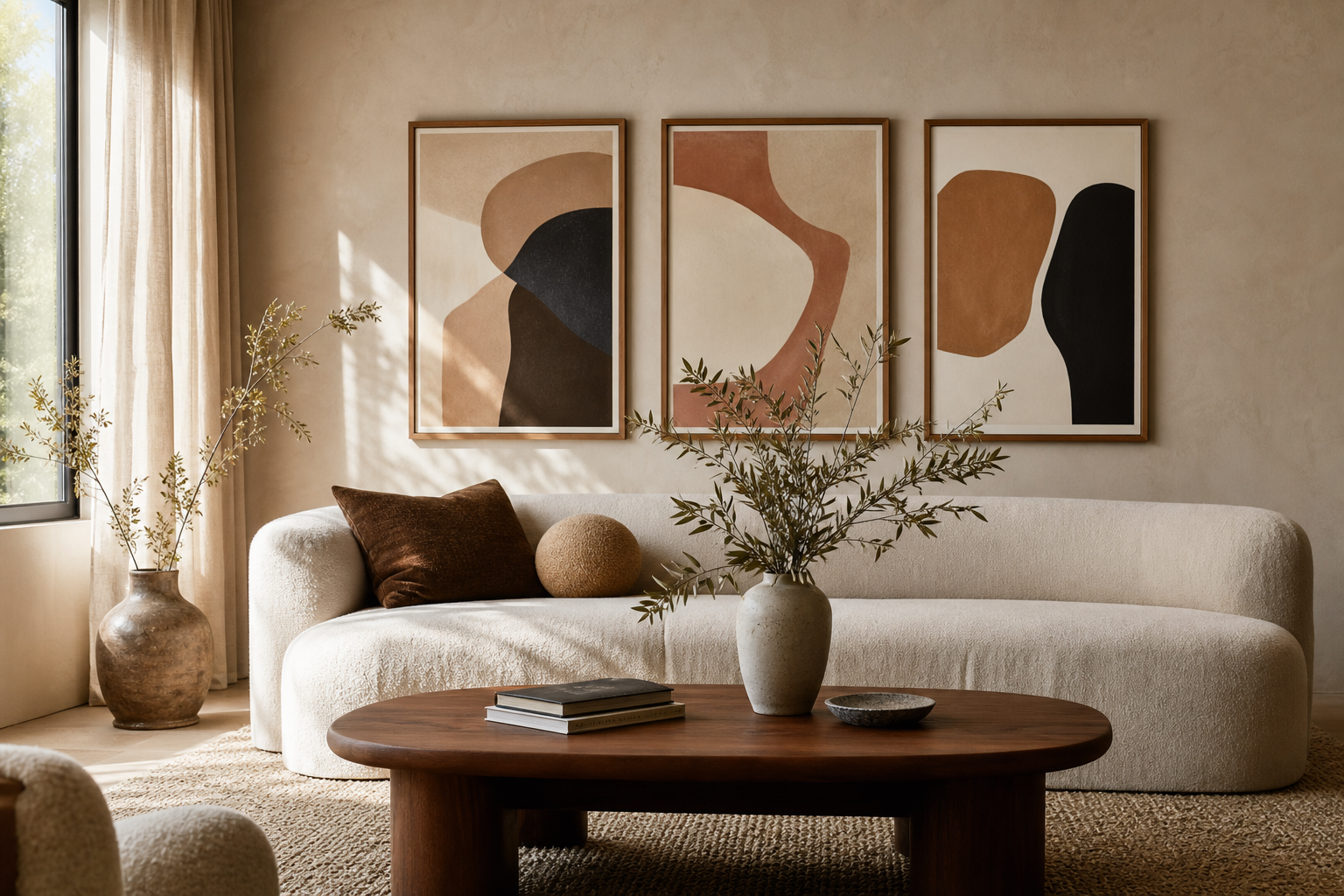 How to Style Abstract Posters and Prints at Home