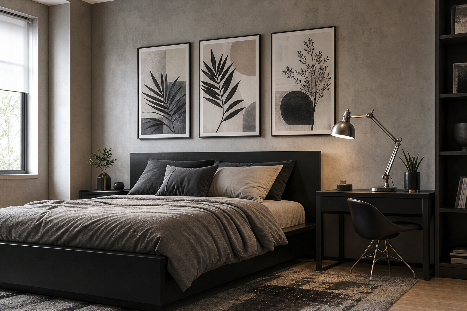 How to Style Black and White Anime Posters