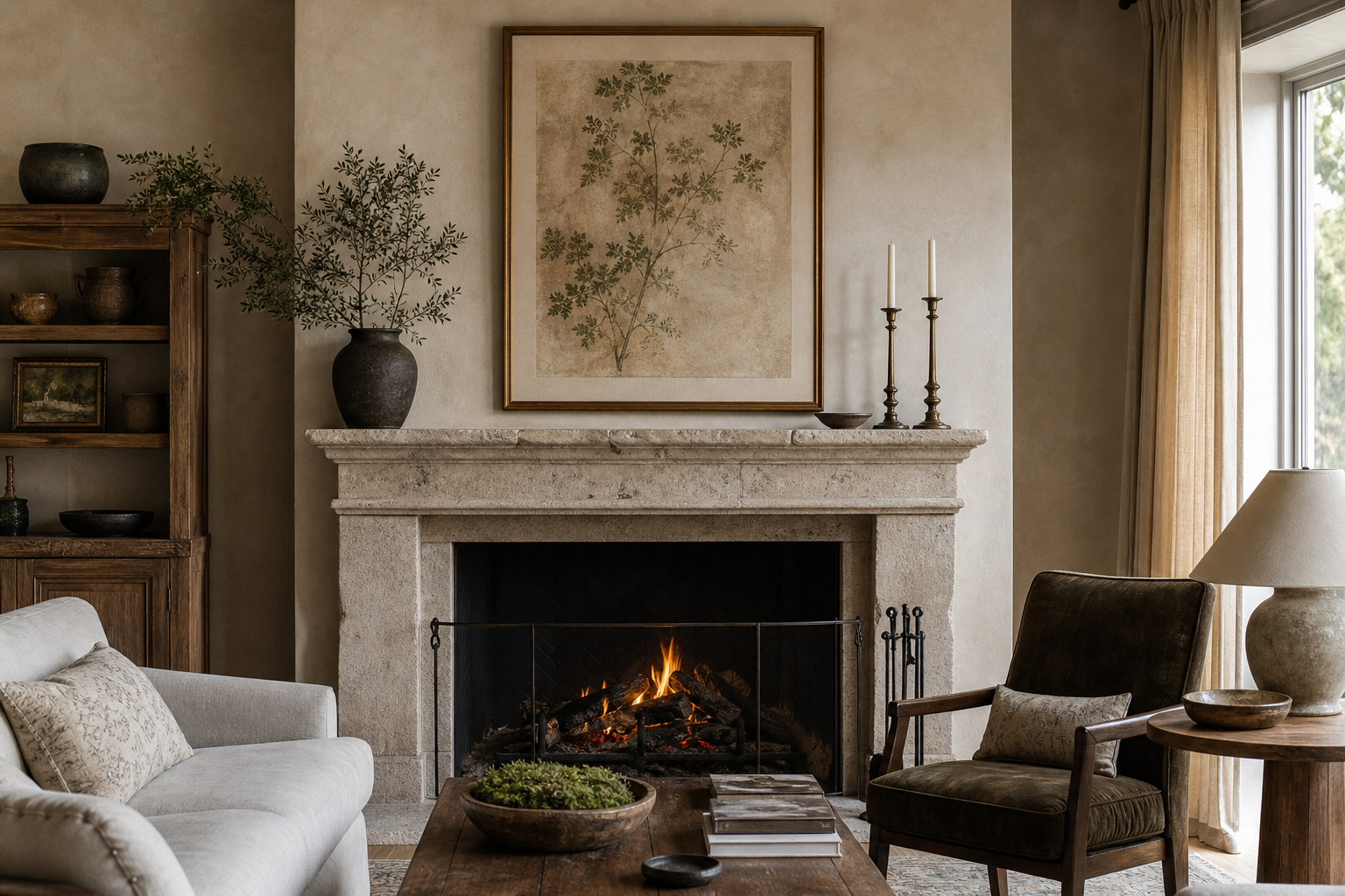 How to Style an Antique S IV Poster Print at Home