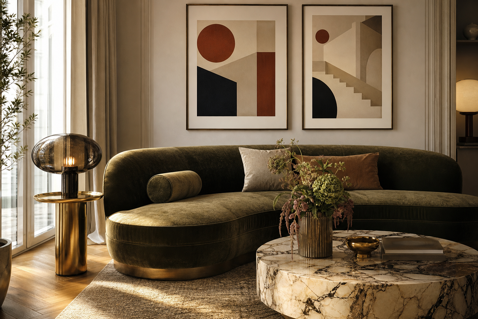 How to Style an Art Deco Room with Poster Prints
