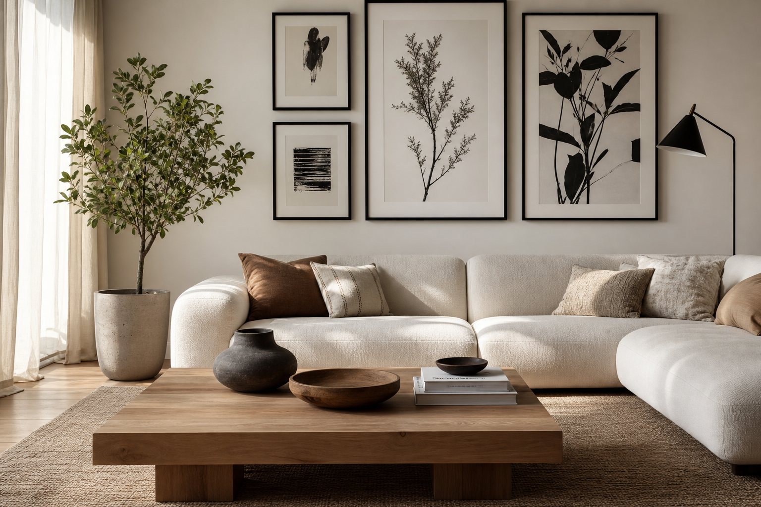 How to Style Black and White Art Posters