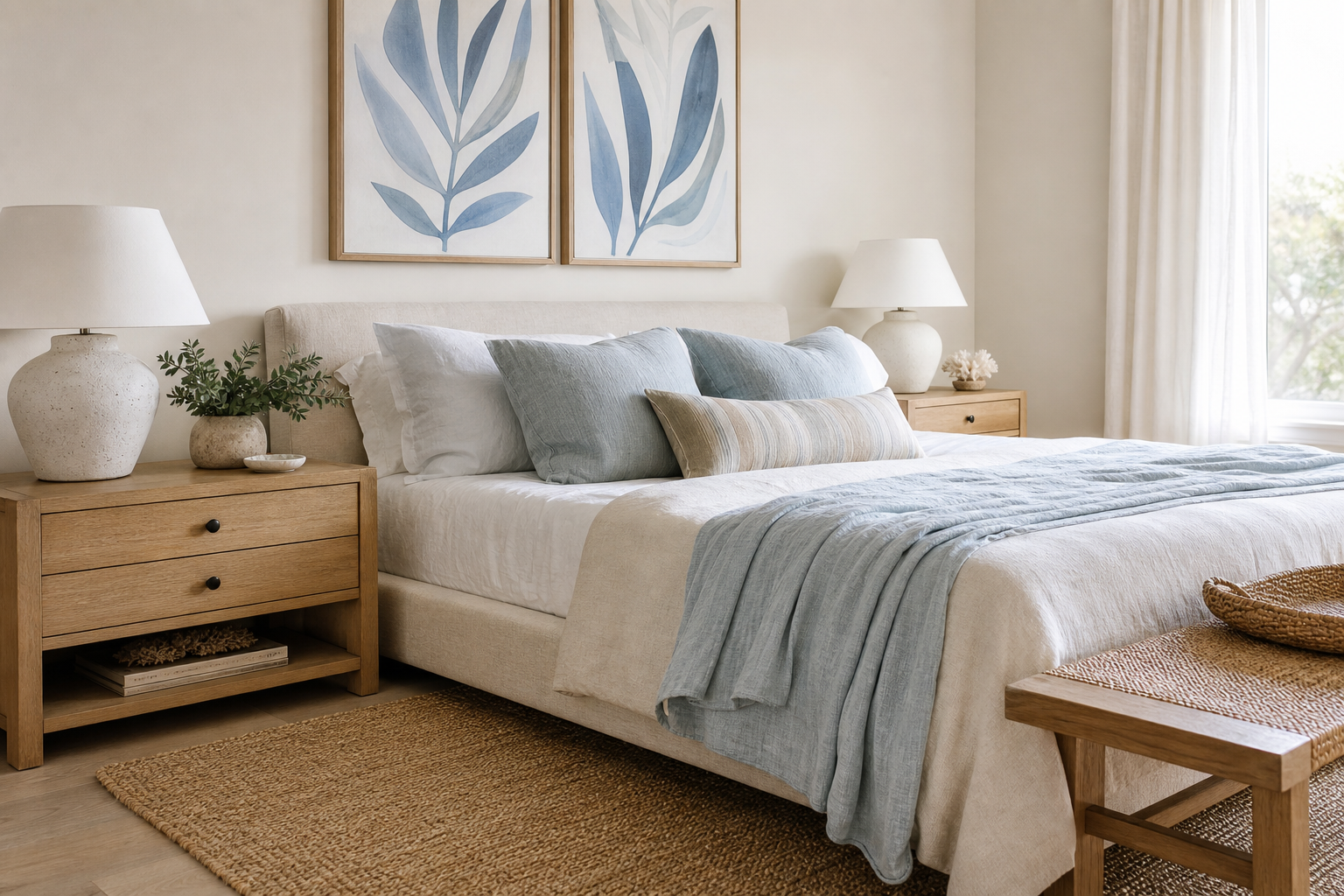Beach Chair Poster Prints for Calm, Coastal Rooms