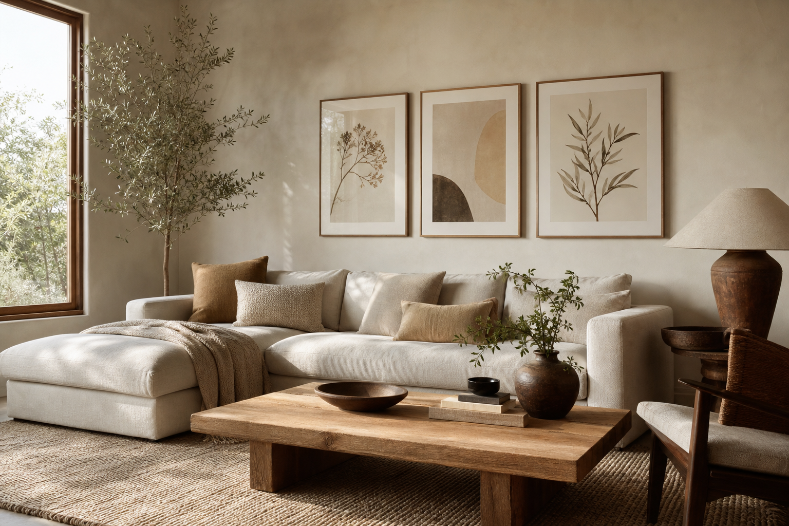How to Style Beige Posters for a Calm, Modern Home