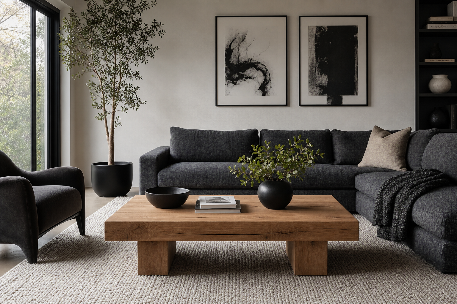 How to Style a Black and White Cat Poster