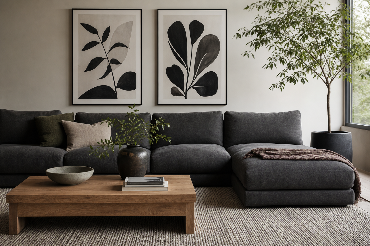 How to Style a Black and White Poster
