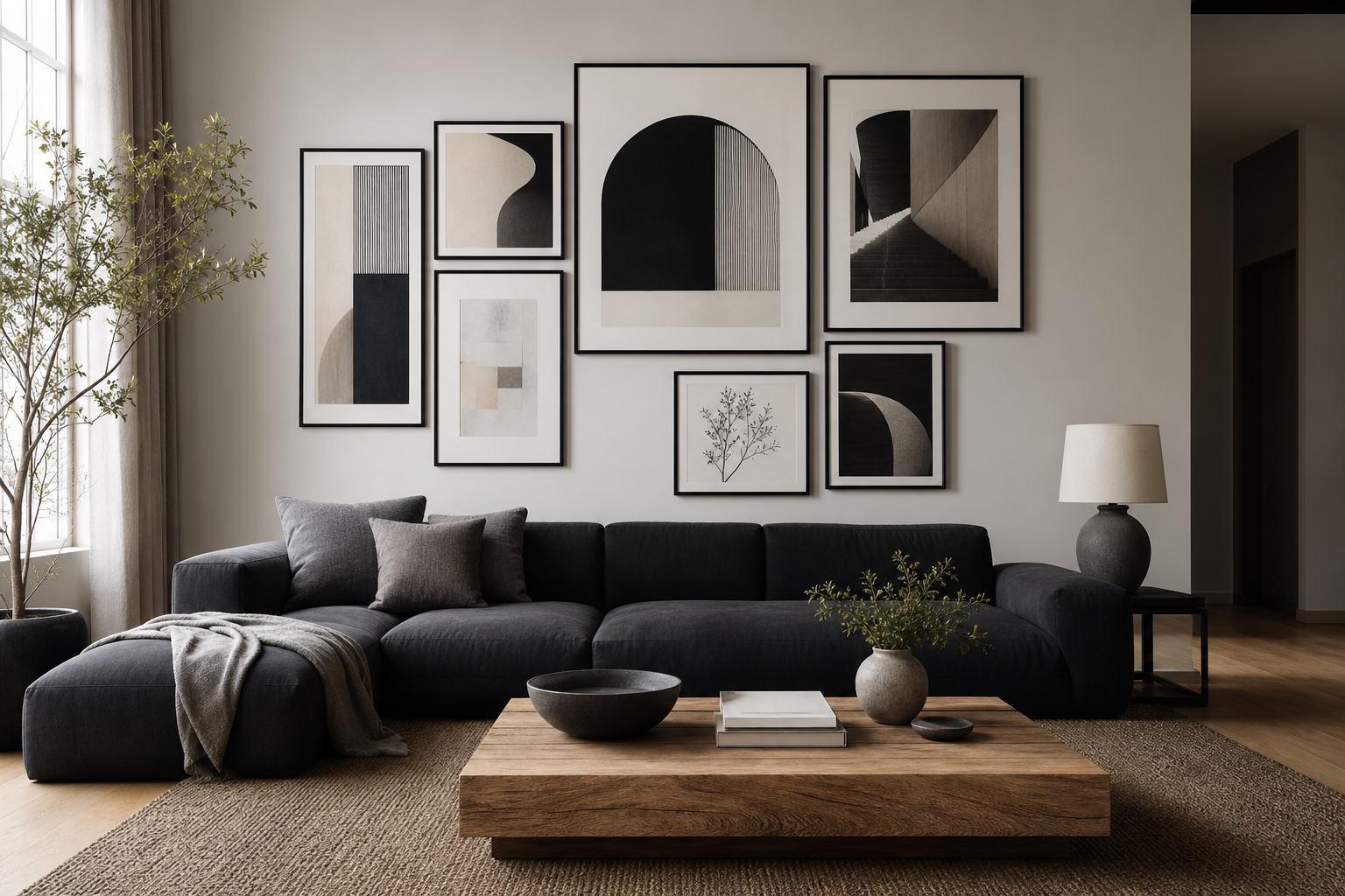 Black and White Posters for a Timeless, Modern Wall