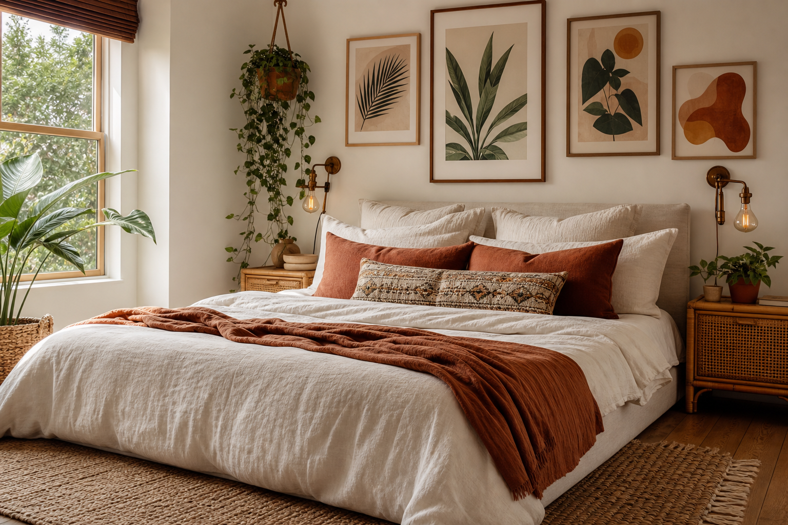 How to Style a Bohemian Poster Wall at Home