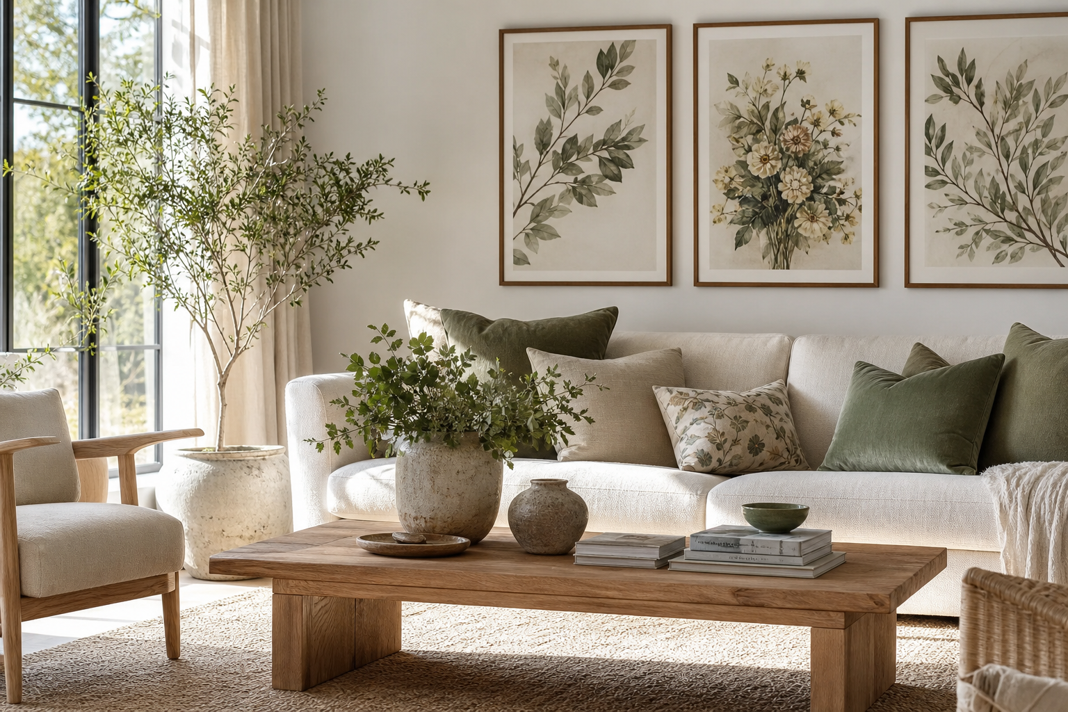 How to Use Botanical Art in the Living Room