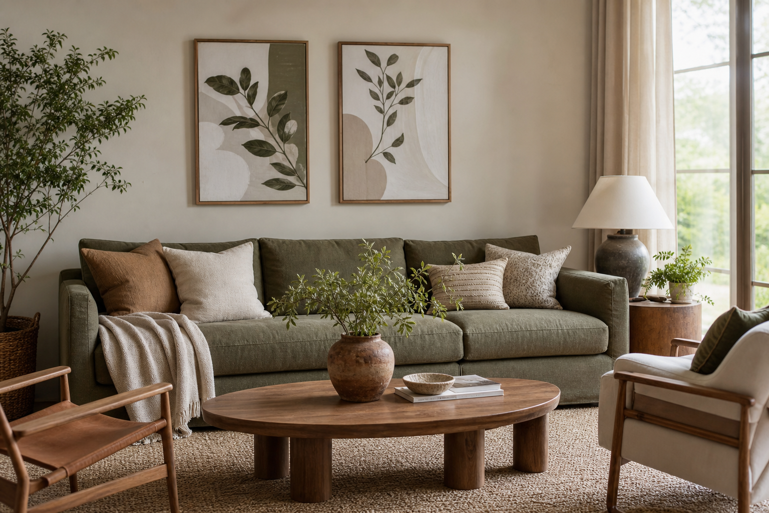 How to Style a Botanical Poster at Home