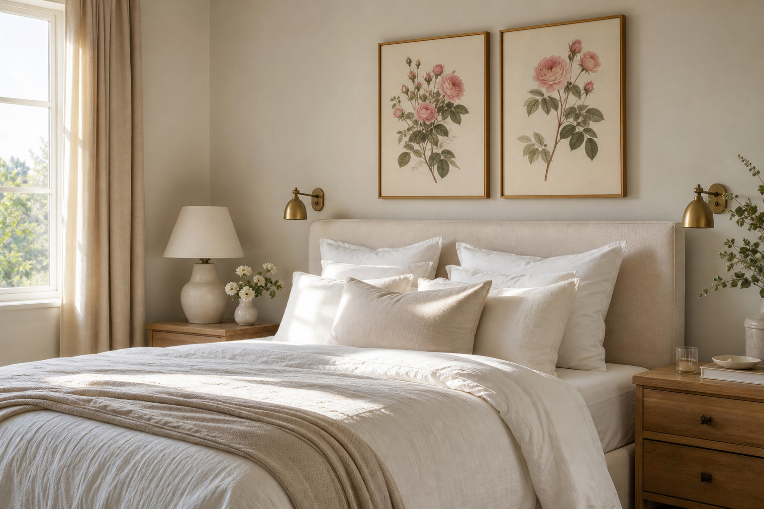 Botanical Rose Wall Art: Elegant Ways to Style It