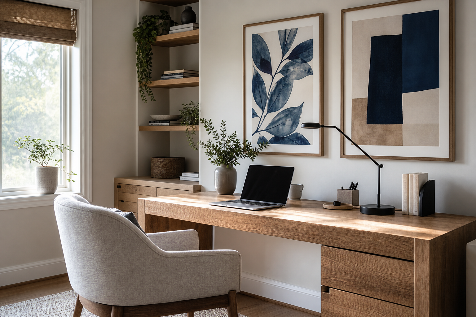 How to Choose Home Office Wall Art That Helps You Focus