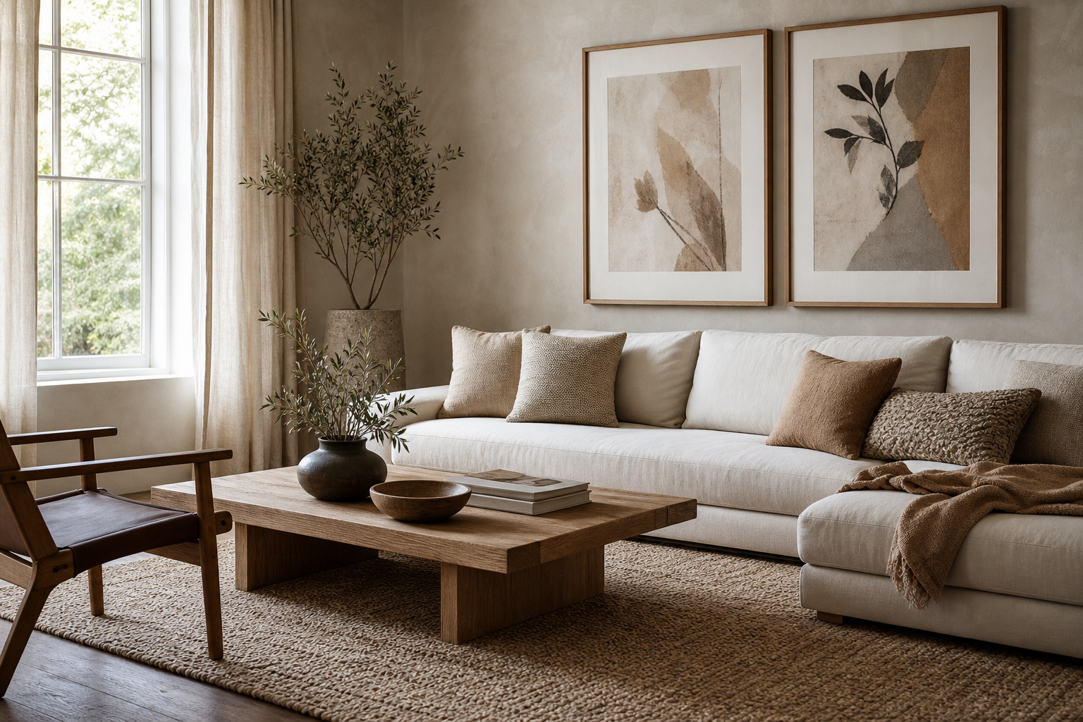 Minimalist for the Living Room: Calm, Clean, and Personal