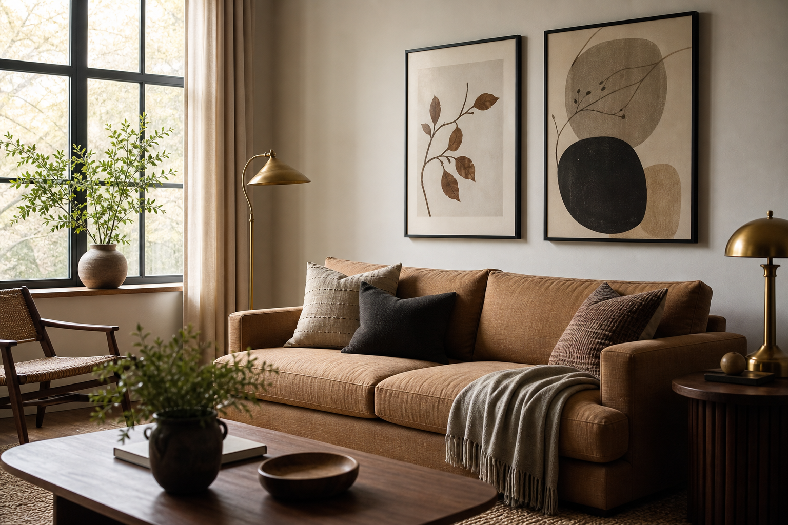 Sepia Portraits: Timeless Warmth for Modern Walls