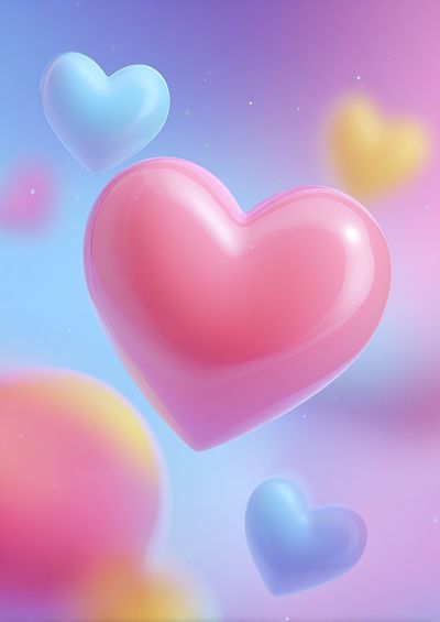 Colorful Hearts