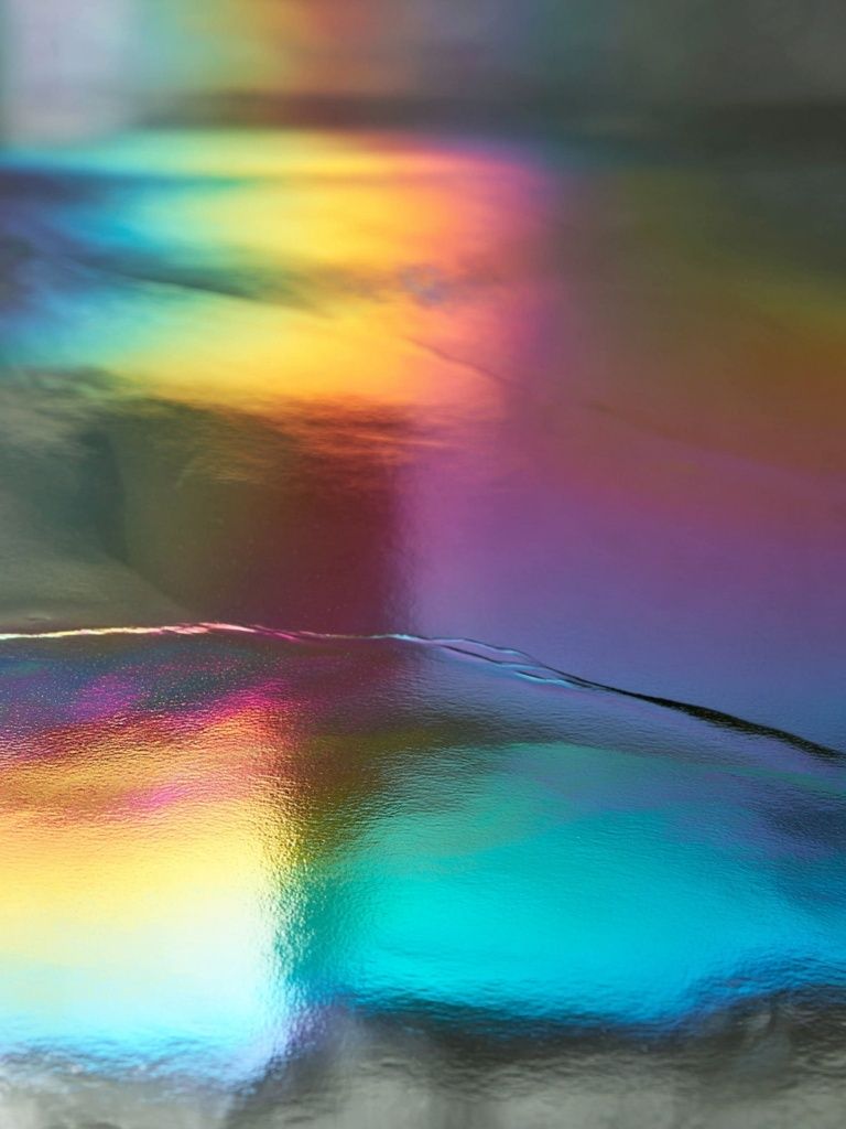 Iridescent Reflection — Abstract Print. poster detail