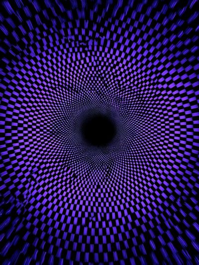 Purple Vortex Optical Illusion Poster. poster print