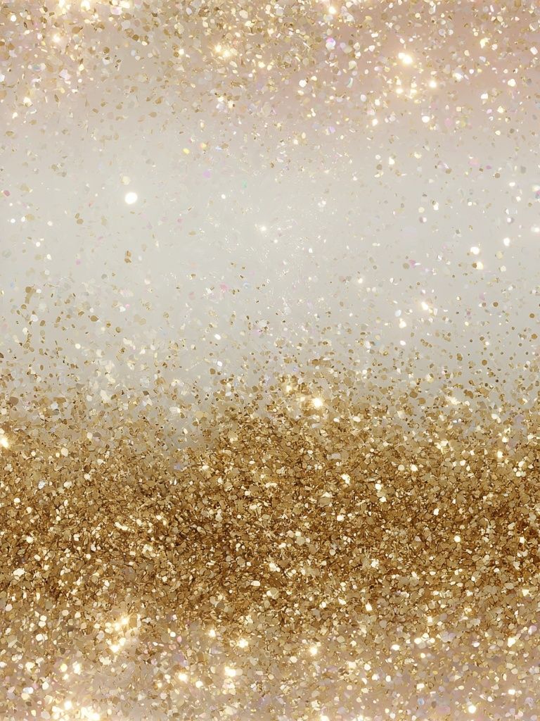 Gold Glitter Texture Poster. poster — abstract art