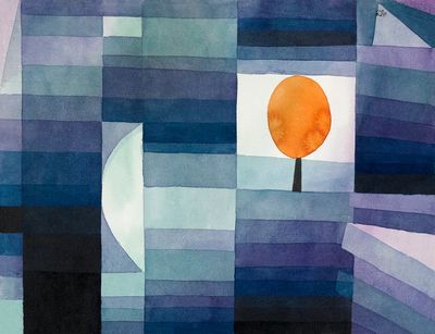 Harbinger Autumn (1922) Paul Klee. poster print