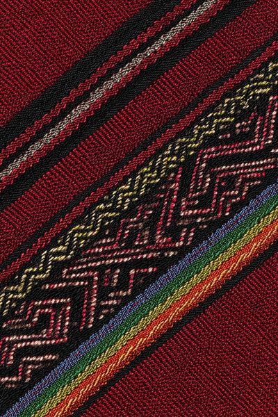 Andean Textile Pattern Print. poster print
