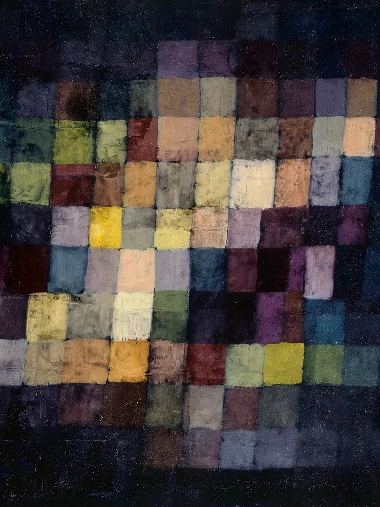 Old sound (1925) painting high. poster — abstract art