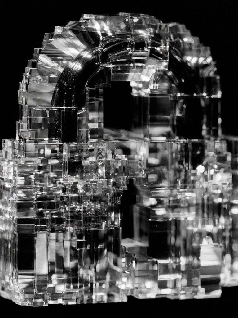 Crystal Geometric Abstract Poster. poster detail