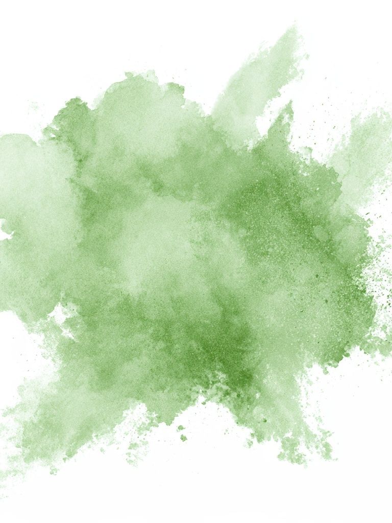 Green Watercolor Splash Poster. poster — abstract art