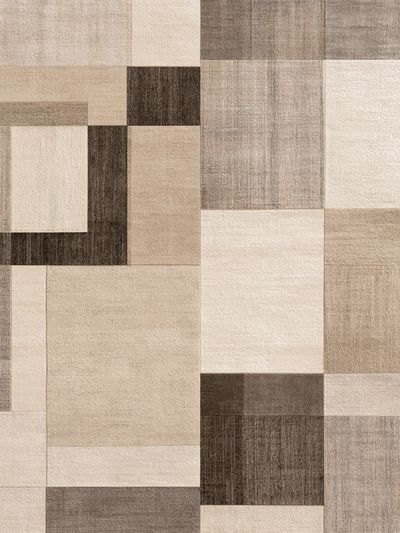 Neutral Geometric Abstract Poster.