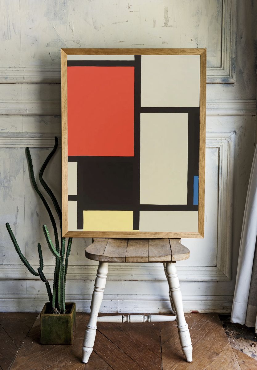 Composition (1921) print high resolution. — room view 1
