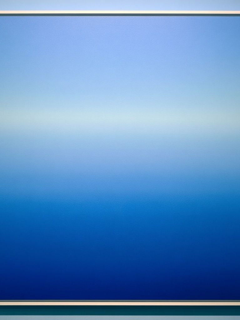 Blue Gradient Abstract Poster. poster — abstract art