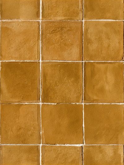 Golden Tile Grid Abstract Poster. poster
