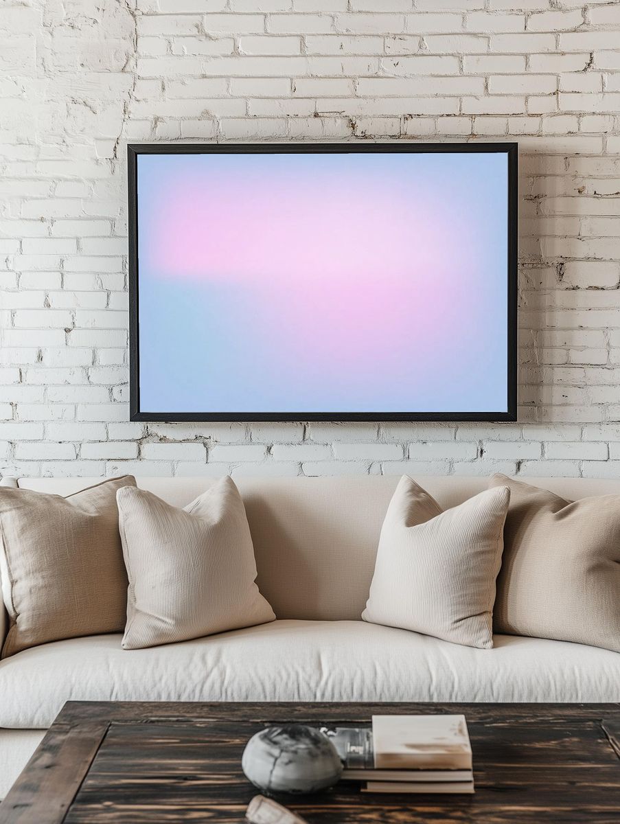 Blur gradient abstract pastel background. room preview