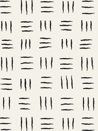 Doodle background, black lined pattern. poster