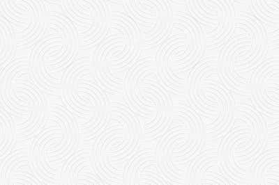 Seamless white interlaced rounded arc. poster print