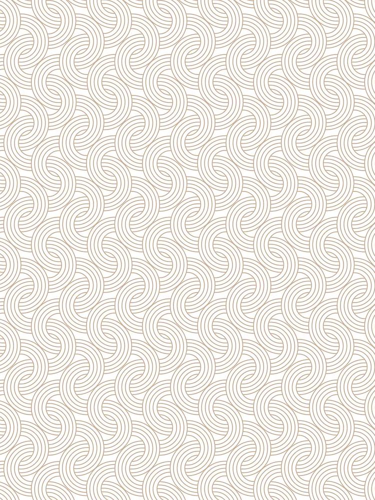Seamless golden interlaced rounded arc. poster detail