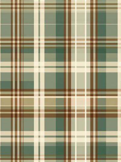 Muted Green Plaid Abstract Poster. poster