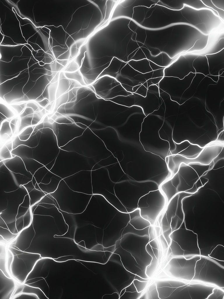Electric Lightning Abstract Poster. poster detail