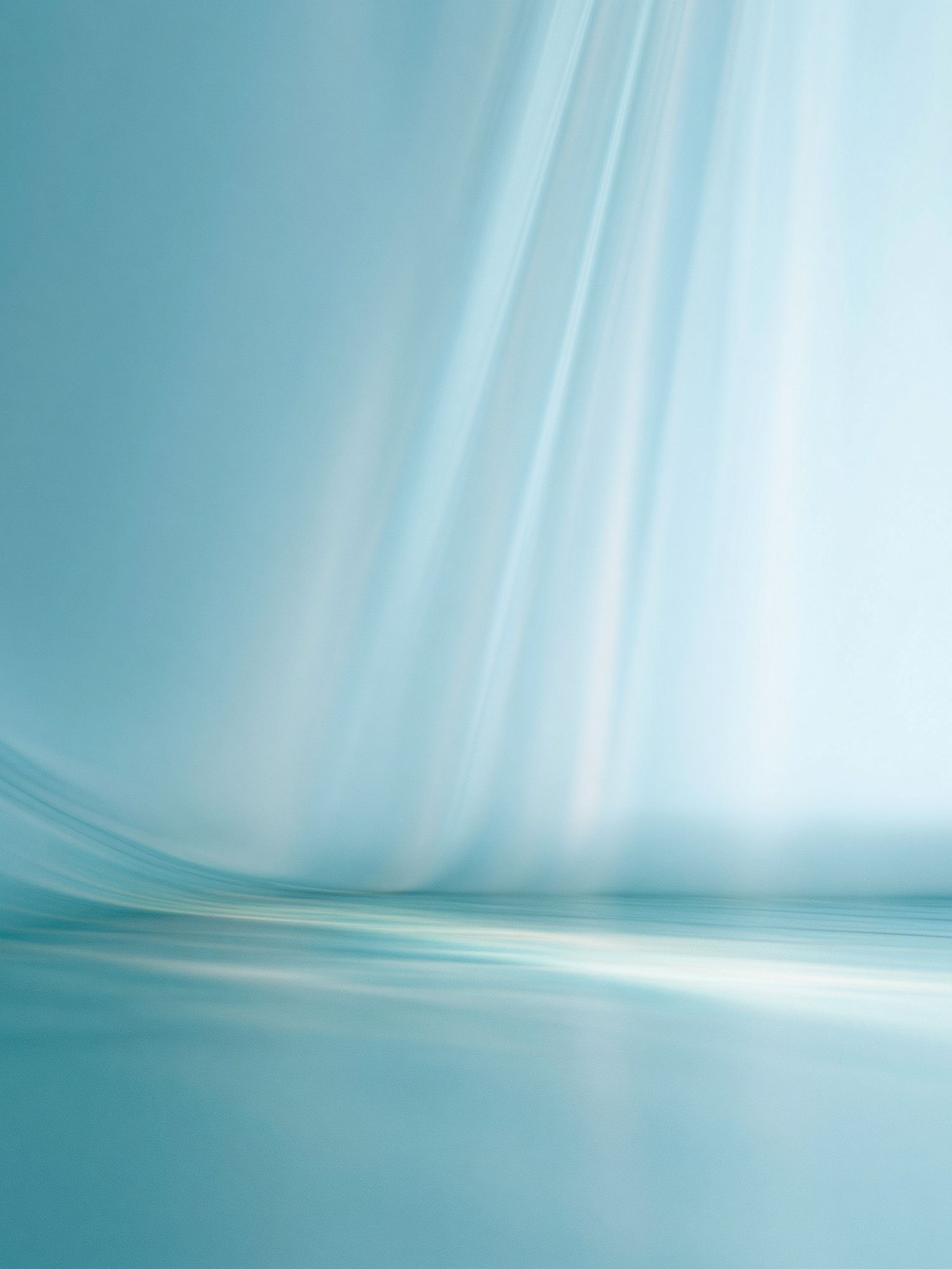 Soft Blue Light Abstract Poster. poster detail