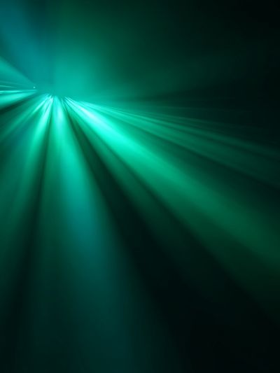 Radiant Light Beams — Abstract Poster. poster print