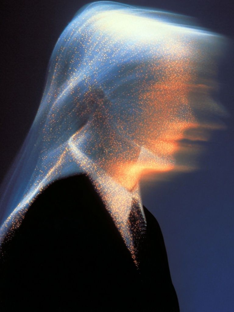 Abstract Light Veil Poster. poster — abstract art
