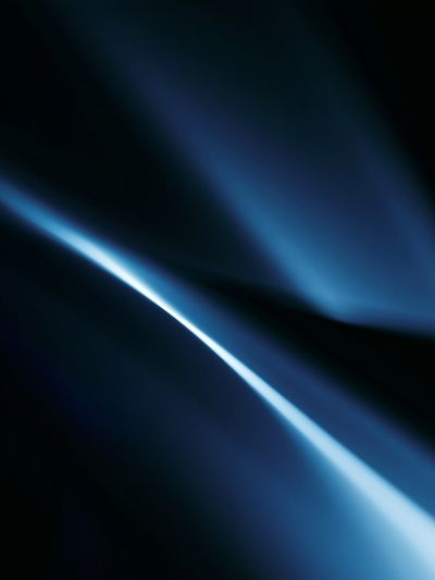 Blue Light Abstract Poster.