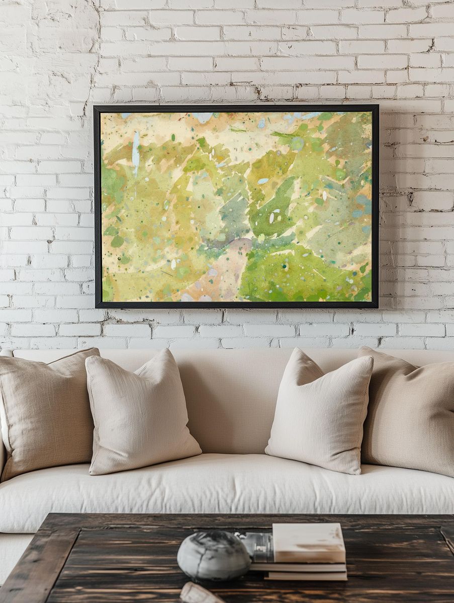 Color study Road forest (1930–1932). — room view 1