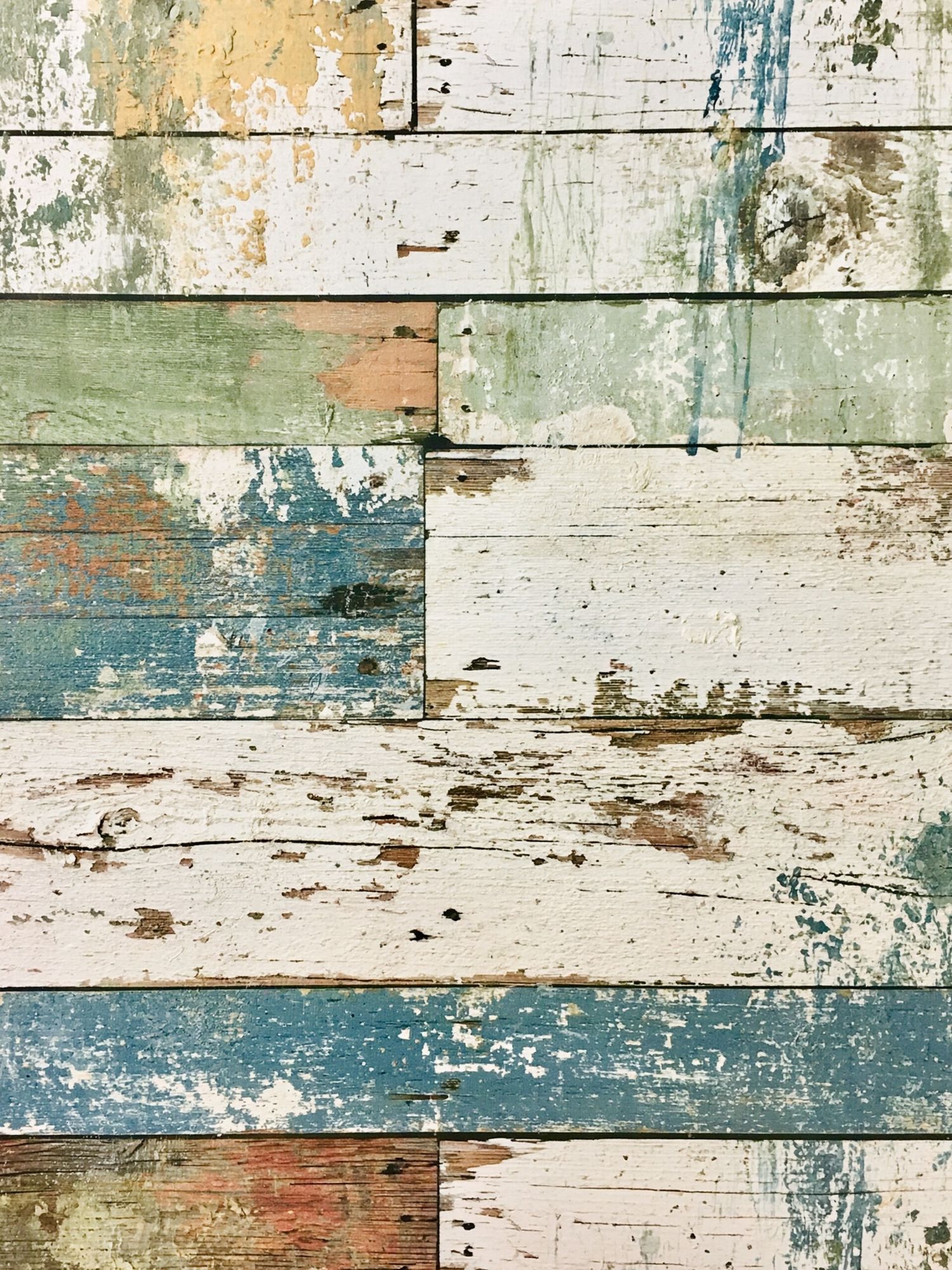 Weathered Coastal Planks Abstract Print. poster — abstract art