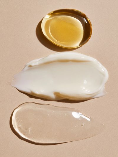 Golden Cream Texture Poster. poster